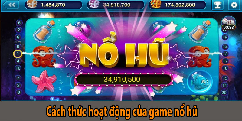 Cách thức hoạt động của game nổ hũ